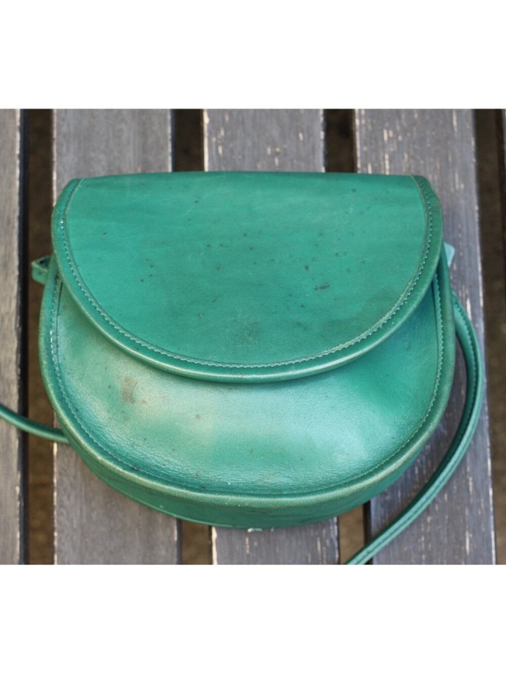 Coach Vintage - Casey Crossbody Bag 9923 in Jade Green, USA 1990s READ - Picture 6 of 14